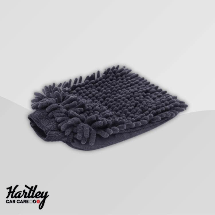 Hartley Wash Mitt Black Washandschoen Hartley Wash Mitt Black Washandschoen