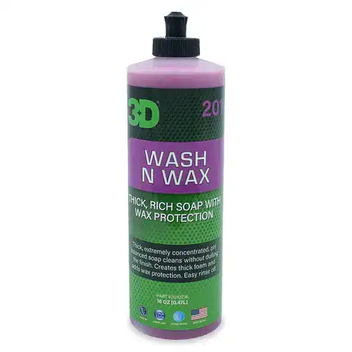 3D Wash N Wax Car Wash Soap 3D Wash N Wax Car Wash Soap