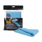 Chemical Guys Waffle Weave Glass & Window Microfiber Towel - Blue