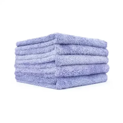 THE RAG COMPANY Eagle Edgeless 350 Lavendel microvezeldoek 5 Stuks Polijstdoek