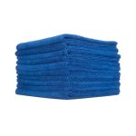 The Rag Company Edgeless 365 Premium Microfiber Terry Detailing doek Blauw 10 stuks