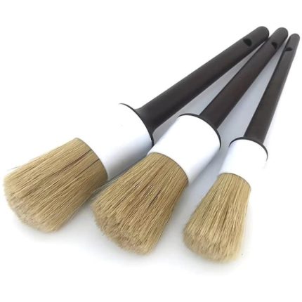Hartley Interieur borstel set 3stuks Zwart