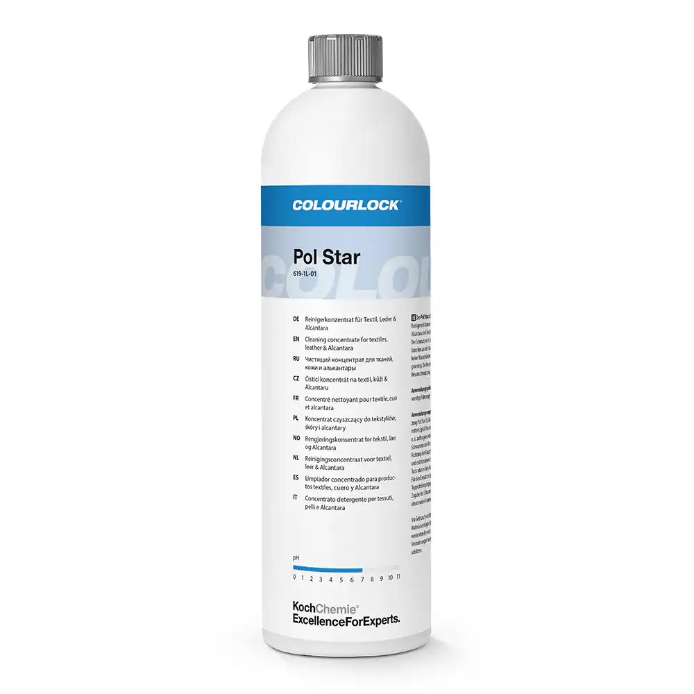 COLOURLOCK Pol Star - Reiniger voor leer, textiel en alcantara 1L COLOURLOCK Pol Star - Reiniger voor leer, textiel en alcantara 1L