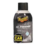 Meguiar’s Whole Car Air Re-Fresher Odor Eliminator Black Chrome Scent