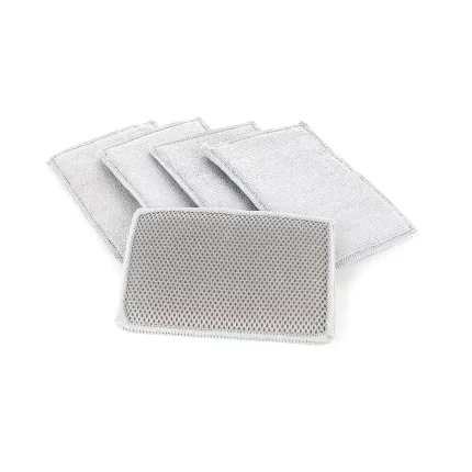 The Rag Company Bug Scrubber Pad - 5-pack Grijs