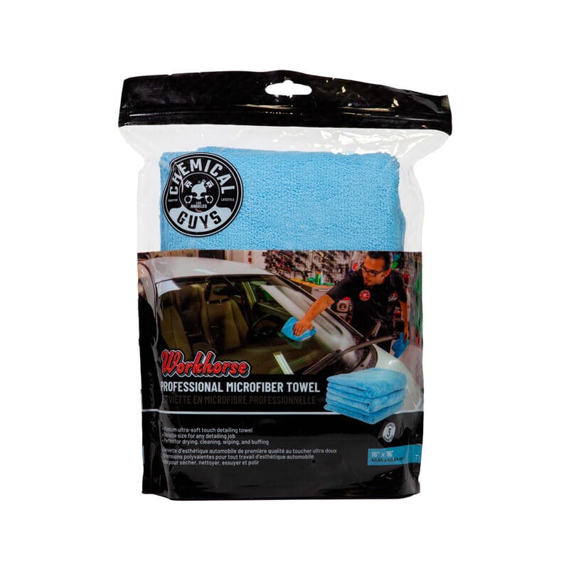 Chemical Guys Workhorse Professional Grade Microfiber Towel Chemical Guys Workhorse Professional Grade Microfiber Towel