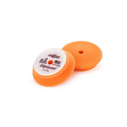 Buff and Shine Edgeguard Foam Pad 75mm Orange-Medium Polish 2 Pack