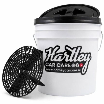 Hartley Autowasemmer 20L Wit + schroefdeksel + Grit guard