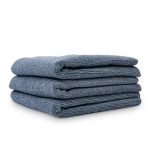 Chemical Guys Workhorse Professional Grade Microfiber Towel (Rubber/Plastic/Vinyl) Black 16x16'' (3 Pack) - Afbeelding 2