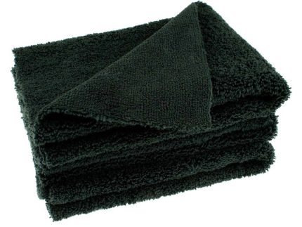Microvezeldoek Hartley Black Soft 4Stuks