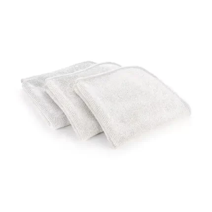 The Rag Company Premium FTW Twisted Loop Microvezel doek Light Grey 3-Pack Glasdoek