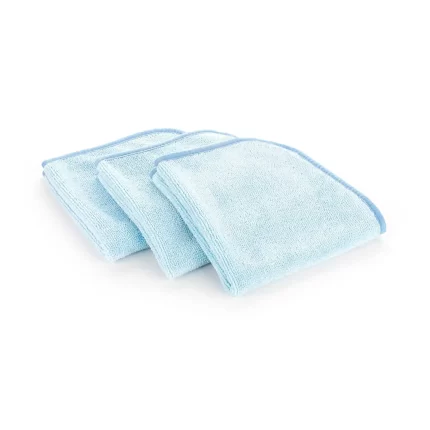 The Rag Company Premium FTW Twisted Loop Microvezel Doek Blauw 3-Pack